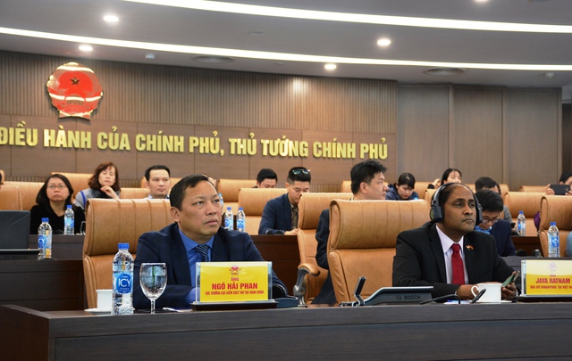 Việt Nam-Singapore chia sẻ kinh nghiệm về chuyển đổi khu vực công trong thời đại 4.0 - Ảnh 1.