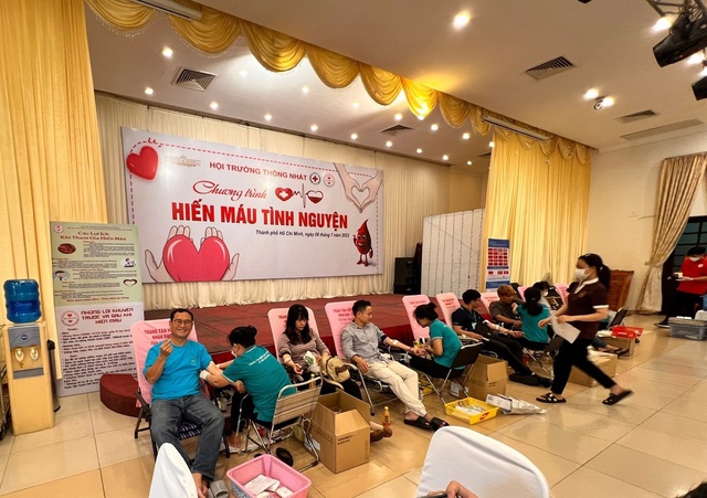 Các đơn vị VPCP phía Nam tham gia hiến máu tình nguyện - Ảnh 2.
