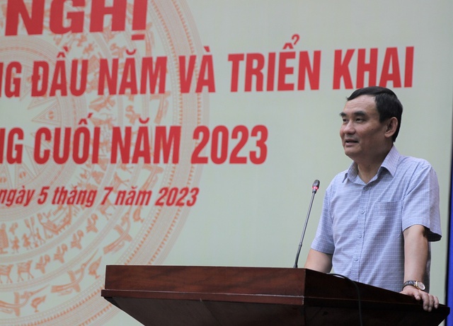 Cục Hành chính - Quản trị II sơ kết 6 tháng năm 2023 - Ảnh 1.