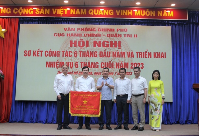 Cục Hành chính - Quản trị II sơ kết 6 tháng năm 2023 - Ảnh 3.