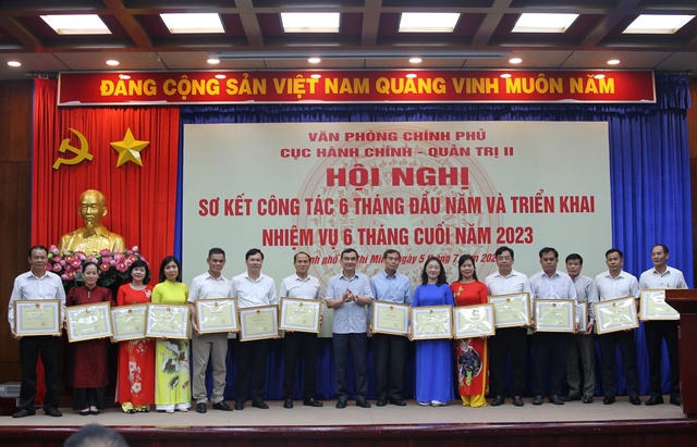 Cục Hành chính - Quản trị II sơ kết 6 tháng năm 2023 - Ảnh 4.