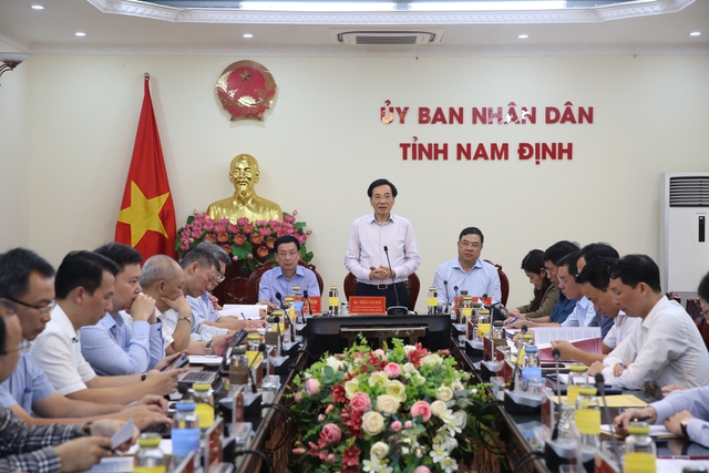 Nam Định quyết liệt tháo gỡ nhanh 'điểm nghẽn' về hạ tầng kết nối liên vùng- Ảnh 5.