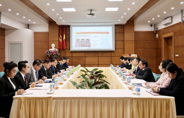 Văn phòng Phủ Thủ tướng Lào làm việc với Cổng Thông tin điện tử Chính phủ Việt Nam - Ảnh 1.