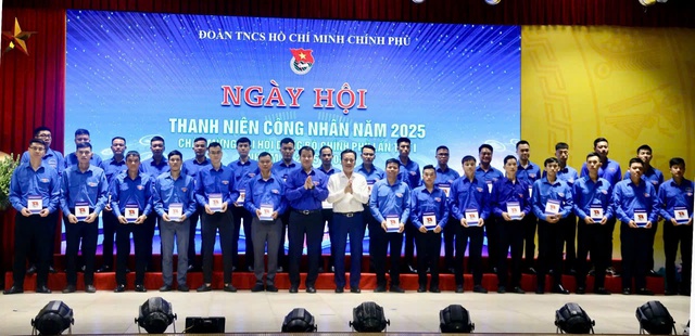 Ngày hội Thanh niên công nhân năm 2025: Thiết thực hưởng ứng Tháng công nhân- Ảnh 1. Ngày hội Thanh niên công nhân năm 2025: Thiết thực hưởng ứng Tháng công nhân- Ảnh 1.