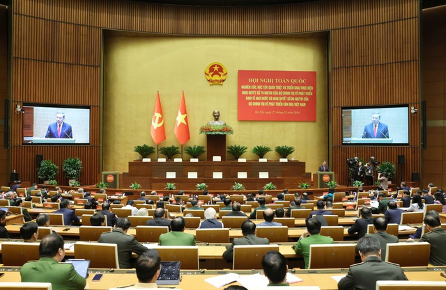 Đảng ủy VPCP học tập, quán triệt, triển khai thực hiện Nghị quyết số 79, Nghị quyết số 80 - Ảnh 1.