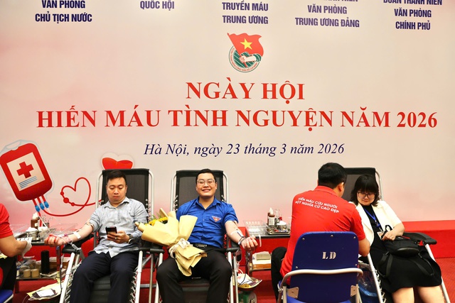 Lan tỏa tinh thần nhân ái qua Ngày hội hiến máu tình nguyện năm 2026- Ảnh 7.