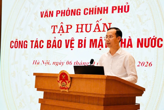 Nâng cao hiệu quả công tác bảo vệ bí mật nhà nước tại Văn phòng Chính phủ- Ảnh 1. Nâng cao hiệu quả công tác bảo vệ bí mật nhà nước tại Văn phòng Chính phủ- Ảnh 1.