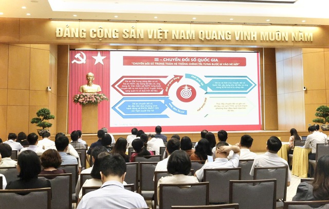 VPCP dự Hội nghị toàn quốc sơ kết 1 năm 6 tháng triển khai thực hiện Nghị quyết số 57-NQ/TW- Ảnh 4. VPCP dự Hội nghị toàn quốc sơ kết 1 năm 6 tháng triển khai thực hiện Nghị quyết số 57-NQ/TW- Ảnh 4.