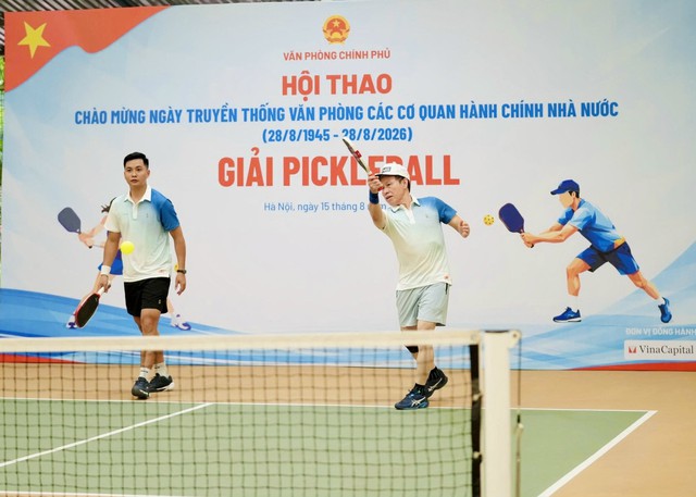 Những khoảnh khắc ấn tượng tại Hội thao chào mừng 81 năm Ngày truyền thống VPCP- Ảnh 4.