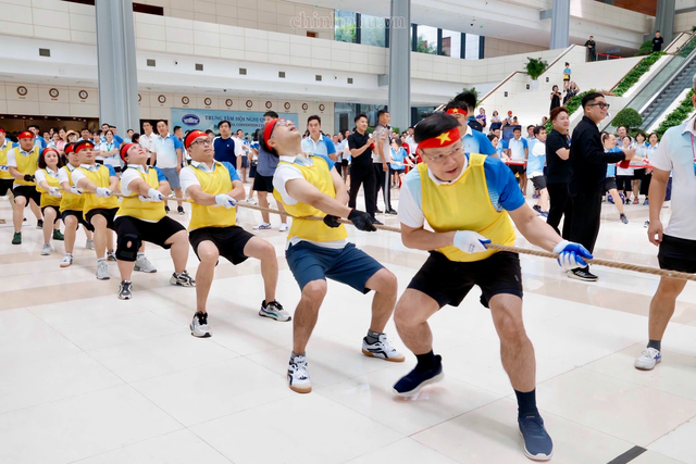 Những khoảnh khắc ấn tượng tại Hội thao chào mừng 81 năm Ngày truyền thống VPCP- Ảnh 6.