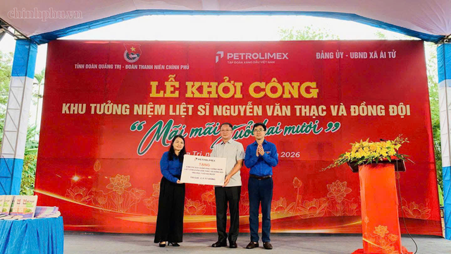 Khởi công xây dựng Khu tưởng niệm Liệt sĩ Nguyễn Văn Thạc và đồng đội tại Quảng Trị- Ảnh 3. Khởi công xây dựng Khu tưởng niệm Liệt sĩ Nguyễn Văn Thạc và đồng đội tại Quảng Trị- Ảnh 3.