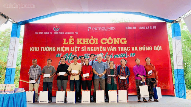 Khởi công xây dựng Khu tưởng niệm Liệt sĩ Nguyễn Văn Thạc và đồng đội tại Quảng Trị- Ảnh 2. Khởi công xây dựng Khu tưởng niệm Liệt sĩ Nguyễn Văn Thạc và đồng đội tại Quảng Trị- Ảnh 2.