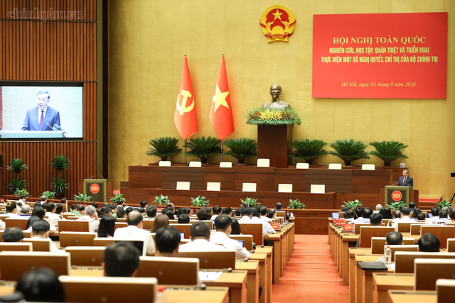 Văn phòng Chính phủ quán triệt, triển khai thực hiện một số Nghị quyết, Chỉ thị của Bộ Chính trị- Ảnh 1.