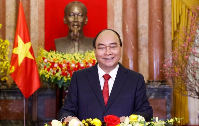 越南国家主席阮春福发表2022壬寅年新年贺词 - Ảnh 2.