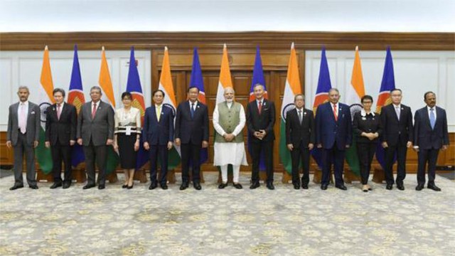 东盟印度努力将双边关系提升为战略合作伙伴关系 - Ảnh 1.