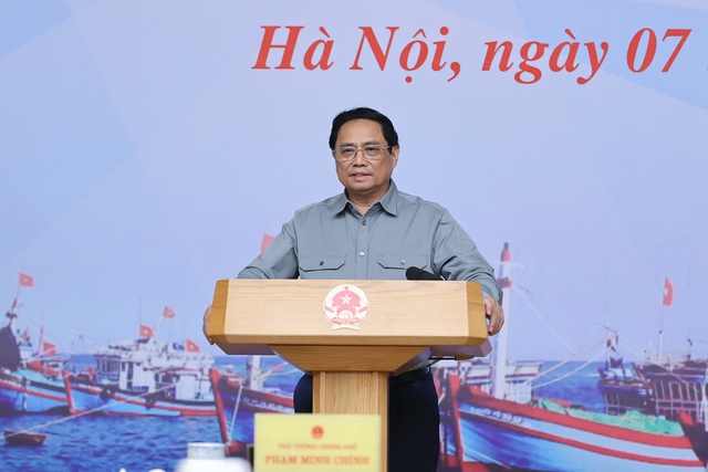 范明正总理：坚决打击非法捕捞，造福国家和渔民 - Ảnh 5.