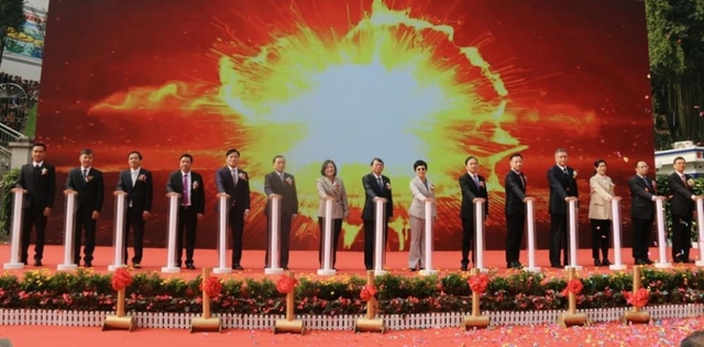 越南茶岭-中国龙邦口岸正式升级为国际口岸- Ảnh 1.