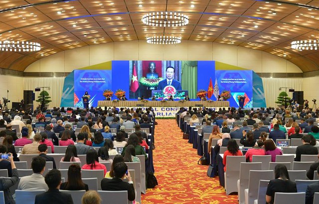 第九届全球青年议员大会隆重开幕 - Ảnh 2.