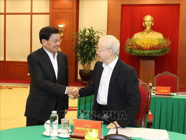 越柬老三国高层会晤 - Ảnh 2. 越柬老三国高层会晤 - Ảnh 2.