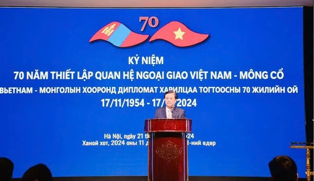 越南蒙古建交70周年纪念活动在河内举行- Ảnh 1.