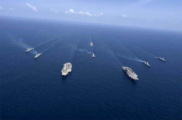 越南海军参加2024年米兰多边海军演习- Ảnh 1.