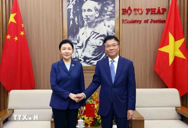 越南—中国加强促进司法法律领域合作- Ảnh 1.