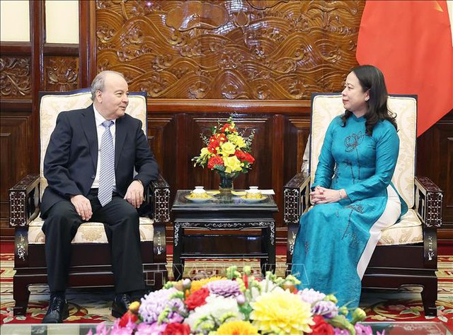 越南国家代主席会见日本和阿尔及利亚驻越南大使- Ảnh 2.