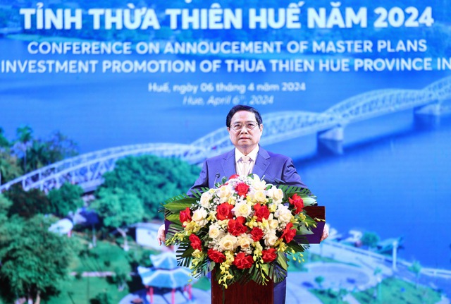 越南政府总理范明正：承天顺化省全面发展是客观要求、战略选择、当务之急- Ảnh 1.