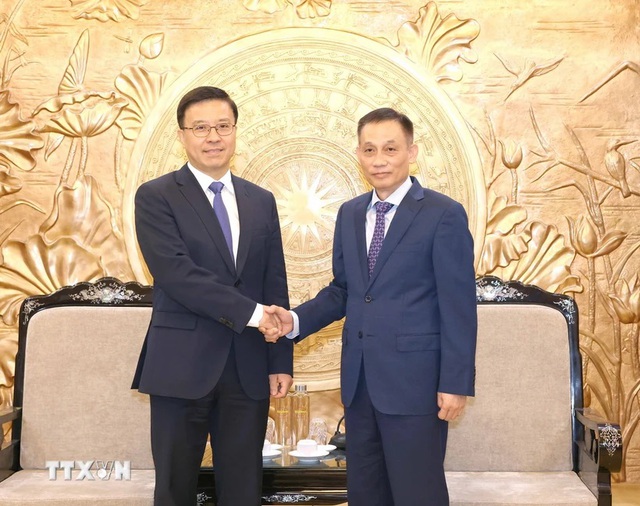 中共中央对外联络部代表团对越南进行工作访问- Ảnh 1.