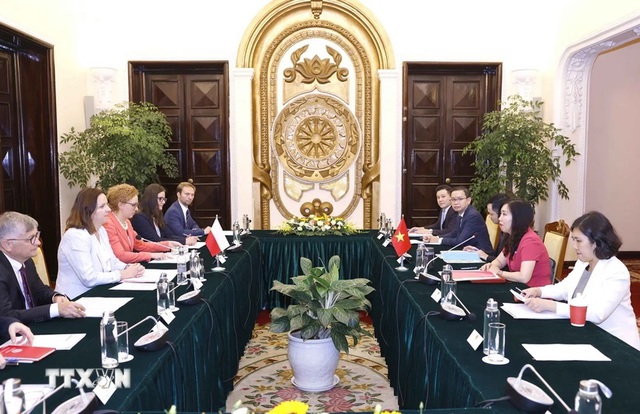 越南—波兰外交部副部长级政治磋商在越南举行- Ảnh 1.