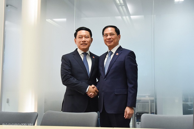 越南外交部部长裴青山在法国的各项活动- Ảnh 3.