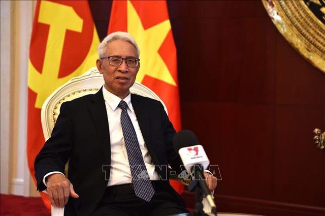 越南驻华大使范星梅:苏林总书记、国家主席访华具有极其重要意义- Ảnh 1. 越南驻华大使范星梅:苏林总书记、国家主席访华具有极其重要意义- Ảnh 1.