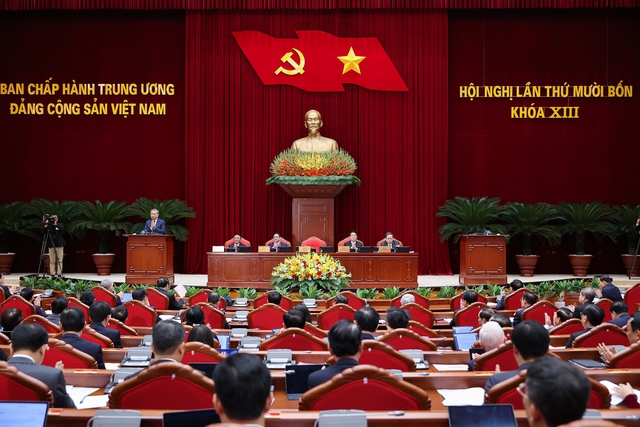 越共十三届十四中全会开幕- Ảnh 1.