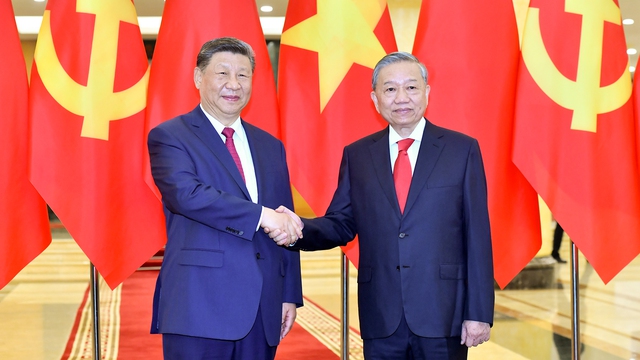 中国驻越南大使何炜：中共中央总书记，国家主席习近平访问越南取得很多突破性和战略性成果- Ảnh 1.