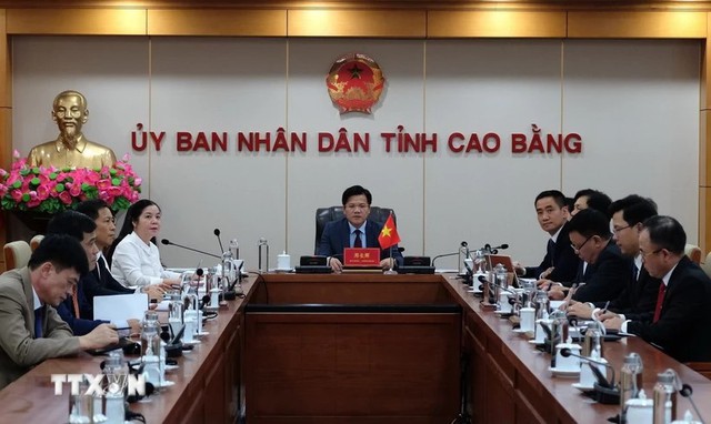 越南高平省与广西加强各领域合作- Ảnh 1.