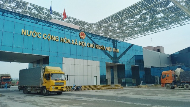 芒街启动智慧口岸试点建设- Ảnh 1.