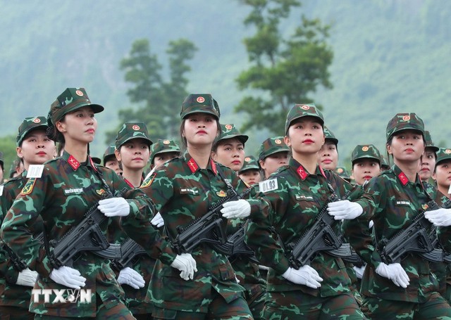 庆祝越南国庆80周年阅兵式首次联合训练- Ảnh 2.