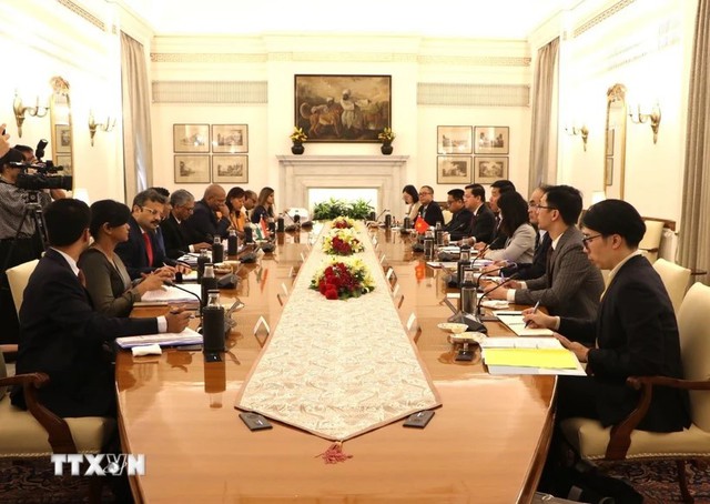 越南印度外交部副部长级政治磋商和战略对话在印度举行- Ảnh 1.