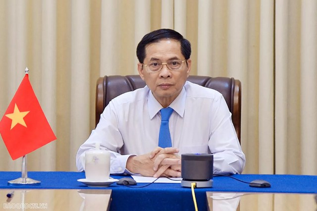 越南政府副总理兼外交部长裴青山与德国外交部长约翰·瓦德富尔通电话- Ảnh 1.
