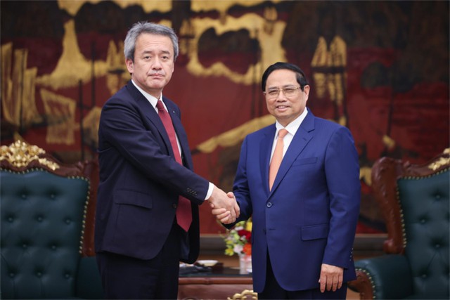 范明正总理会见日本企业负责人- Ảnh 1.