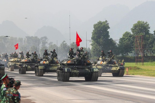 越南国庆80周年阅兵游行仪式合练彩排（组图）- ?nh 5.