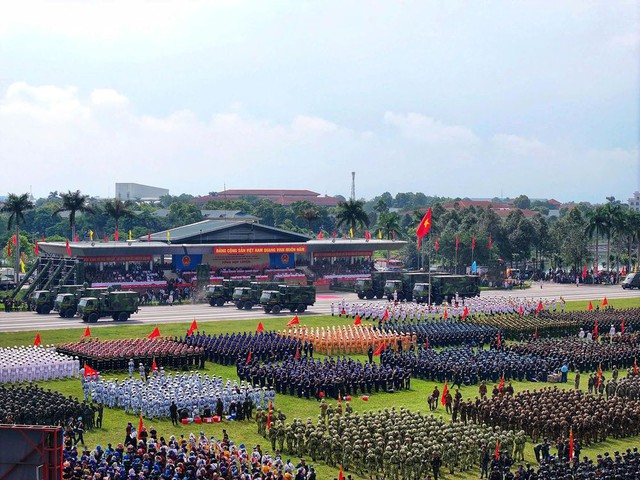 纪念越南国庆80周年阅兵第三次综合演练- Ảnh 1.