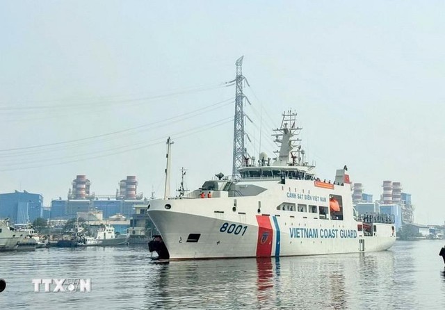 越南海警警船访问印尼- Ảnh 1.