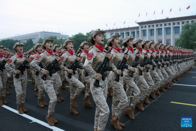 中国举行世界反法西斯战争胜利80周年大会- Ảnh 15.