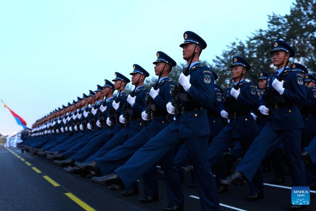 中国举行世界反法西斯战争胜利80周年大会- Ảnh 16.
