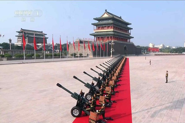 中国举行世界反法西斯战争胜利80周年大会- Ảnh 6.