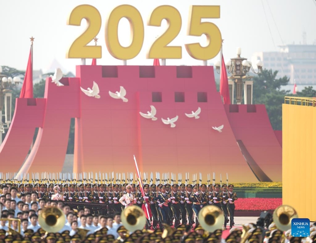 中国举行世界反法西斯战争胜利80周年大会- Ảnh 7.