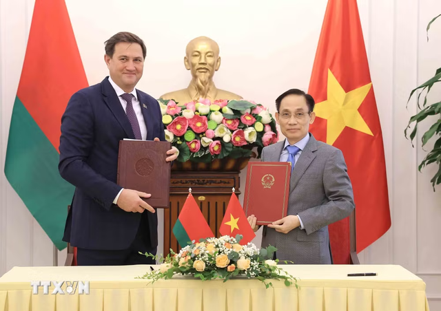 越南—白俄罗斯配合有效落实各项合作协议 - Ảnh 2.