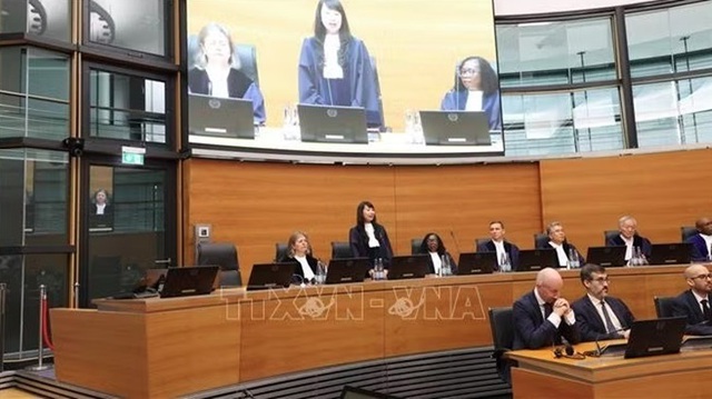 阮氏兰英在国际海洋法法庭宣誓就职- Ảnh 1.