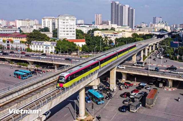 河内和胡志明市计划修建2000多公里的轨道交通网络- Ảnh 1.